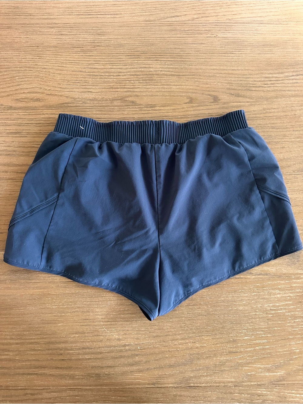 CALIA Navy Athletic Running Shorts Zip Pockets Size M - Picture 7 of 7